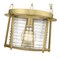 Z-Lite Cape Harbor Pendant, 1-Light, 13 In.W x 9 In.H, Rubbed Brass/Water hammered 7503P13-RB - alternate 8